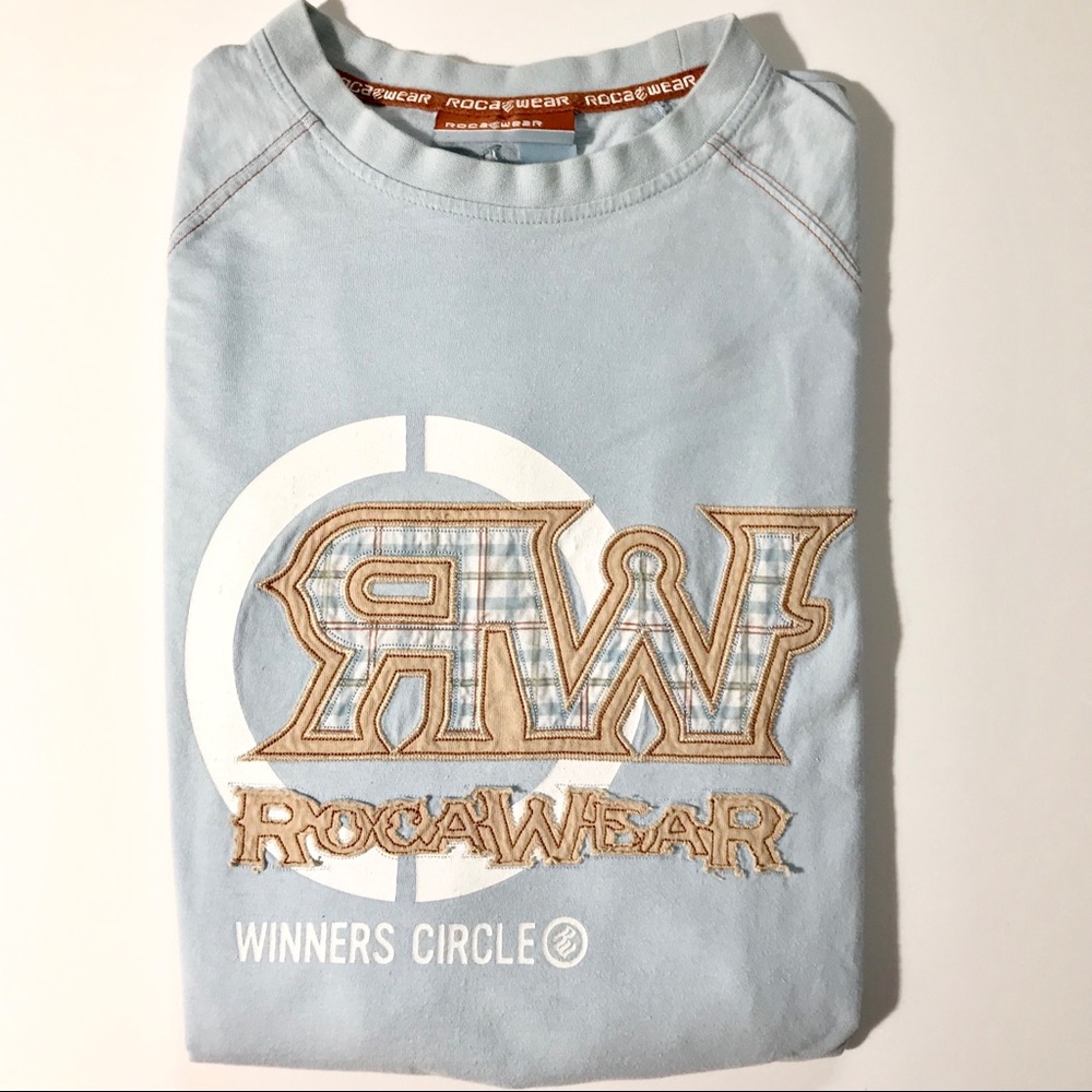 Rocawear Blue Long Sleeve Shirt